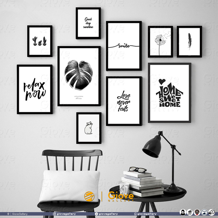 تابلو تایپوگرافی Frame Pack - کد Giove_Frame_FP01AA