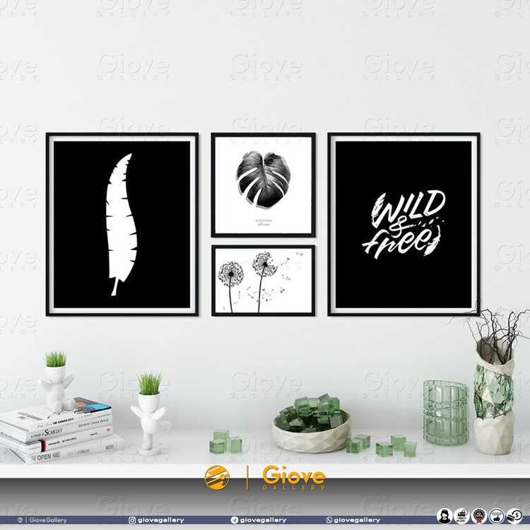 تابلو مینیمال Frame Pack 02 - کد Giove_Frame_FP01AA