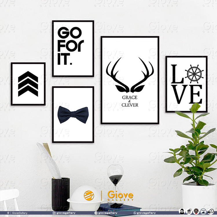 تابلو مینیمال Frame Pack 03 - کد Giove_Frame_FP01AA